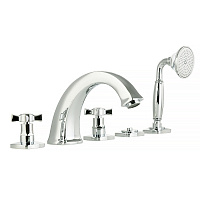 Смеситель Migliore Korona 28492 на борт ванны, хром