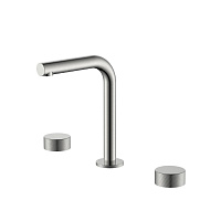 Смеситель Boheme Stick 152-NB.4 для раковины, ручка Spirale, никель брашированный