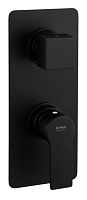 Смеситель Remer Energy EY93KBNO для душа, черный матовый