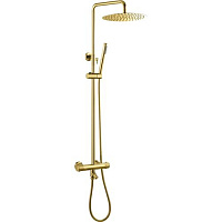 Душевая стойка Boheme Uno 468-T-G для ванны, золото