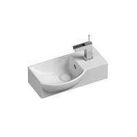 Раковина подвесная Ceramicanova Element CN6039L 40x22x12 белый