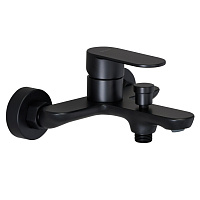 Смеситель Splendy Rest RE203N2K215BM для ванны с душем, черный матовый