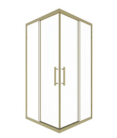 Душевой уголок Timo TKSS-100/17C-8 T39 100x100 прозрачное/золото матовое