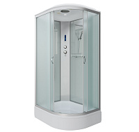 Душевая кабина Niagara Classic NG-33974-14LP 90x70x215 стекло матовое/профиль серебро