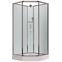 Душевая кабина Timo Premium ILMA709 90x90x222 прозрачное стекло/хром