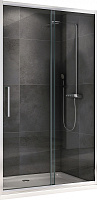 Душевая дверь ABBER Schwarzer Diamant AG30170H прозрачное/хром
