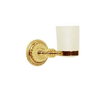 Стакан Boheme Hermitage 10353 для зубных щеток, золото