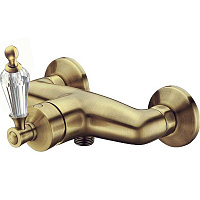 Смеситель Boheme Vogue 204-SW для душа, бронза/Swarovski