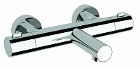 Термостатический смеситель Remer Elegance EQ05 для ванны, хром