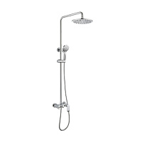 Душевая стойка Bravat Pure F6335369CP-A-RUS хром