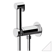 Гигиенический душ со смесителем Remer Shut-Off X61PWBO белый матовый