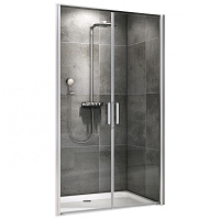 Душевая дверь ABBER Sonnenstrand AG04100C прозрачное/хром