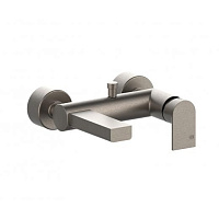 Смеситель Gessi Emporio Via Manzoni 38613.149 для ванны с душем, Finox Brushed Nickel