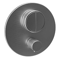 Смеситель Almar Core Push Round E176632.NB для ванны, никель шлифованный