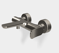 Смеситель Fima Carlo Frattini Flo F3804/1SN для ванны, Brushed Nickel