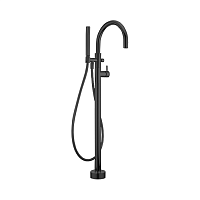 Смеситель Cisal Less New LN01420040 для ванны, черный матовый