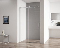 Душевая дверь в нишу Cezares Stylus STYLUS-SOFT-BF-1-110-C-Cr с доводчиками