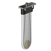 Душевой шланг Hansgrohe sBox 28010340 скрытого монтажа, шлифованный черный хром