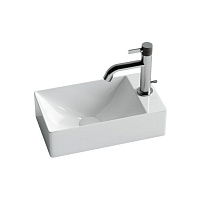 Раковина накладная Ceramicanova Element CN5007 37.5x21.5x10 белый