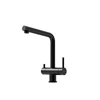 Смеситель для кухонной мойки Sancos Spin SC4015MB черный матовый