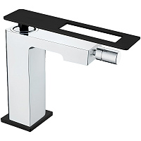 Смеситель Boheme Q 146-CRB для биде, хром/черный