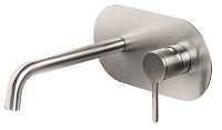 Смеситель Emmevi Filoinox 85055/IN для раковины, нержавеющая сталь
