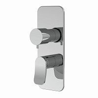 Смеситель Fima Carlo Frattini Flo F3809X6SN для душа, Brushed Nickel