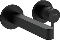 Смеситель Hansgrohe Finoris 76051670 для раковины, черный матовый
