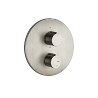 Термостат Gessi Emporio Via Tortona 38777.149 для душа, Finox Brushed Nickel