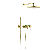 Душевой комплект Timo Saona SX-2348/17SM золото матовое
