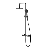 Душевая стойка Damixa Option DX218091300 черный TOTAL BLACK