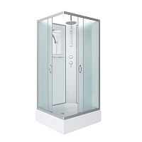 Душевая кабина Niagara Classic NG-33974-14QBKT 90x70x210 стекло матовое/профиль серебро