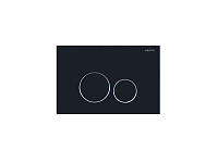 Кнопка смыва Aquatek Pneumo S PNS-0000015 черный матовый