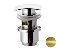 Донный клапан с переливом Remer 905SCC2114VO 1”1/4 для раковины, латунь состаренная