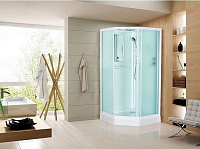 Душевая кабина Esbano ESKL90PR 90x90 хром матовый