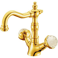 Смеситель Boheme Imperiale Presente 332 для раковины, золото