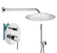 Душевой комплект Plumberia Selection Ixo KITXO18CR для ванны, хром