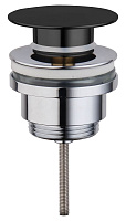 Донный клапан AQG 400090525 черный матовый