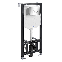 Система инсталляции WasserKRAFT Aller 10TLT.010.ME.CH01 для унитазов, хром