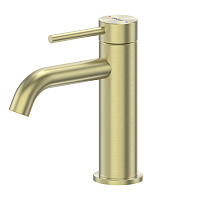 Cмеситель ABBER Wasser Kreis 316 AF8110BG для раковины, золото брашированное