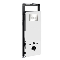Система инсталляции WasserKRAFT Salm 27TLT.010.ME.WH.BN01 для унитаза, никель