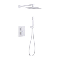Душевой комплект ABBER Daheim AF8251W с термостатом, белый матовый
