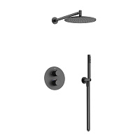 Душевой комплект Sancos Etna SC9010MB черный матовый