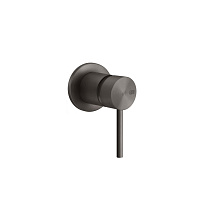 Смеситель Gessi Flessa 54019.707 для душа, Black Metal Brushed PVD