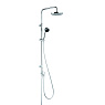 Душевая стойка Kludi Zenta dual shower system 6609005-00 хром