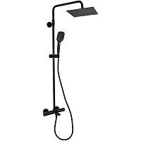 Душевая стойка Remer Elegance EQ34A8CPUFS25NO черный матовый