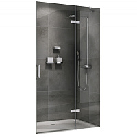 Душевая дверь ABBER Zart AG08100 прозрачное/хром