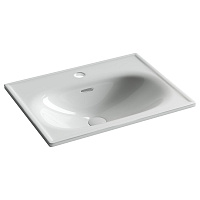 Раковина накладная Ceramicanova Sabo CN13001 60x46x13 белый