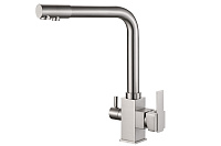 Смеситель Zorg Steel Hammer SH 805 SATIN для кухонной мойки/для фильтра, сатин