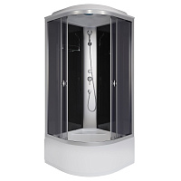 Душевая кабина Niagara Eco E100/40/TN 100x100x215 стекло тонированное/профиль серебро